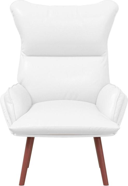 Produktbild vidaXL Relaxsessel Weiss Kunstleder