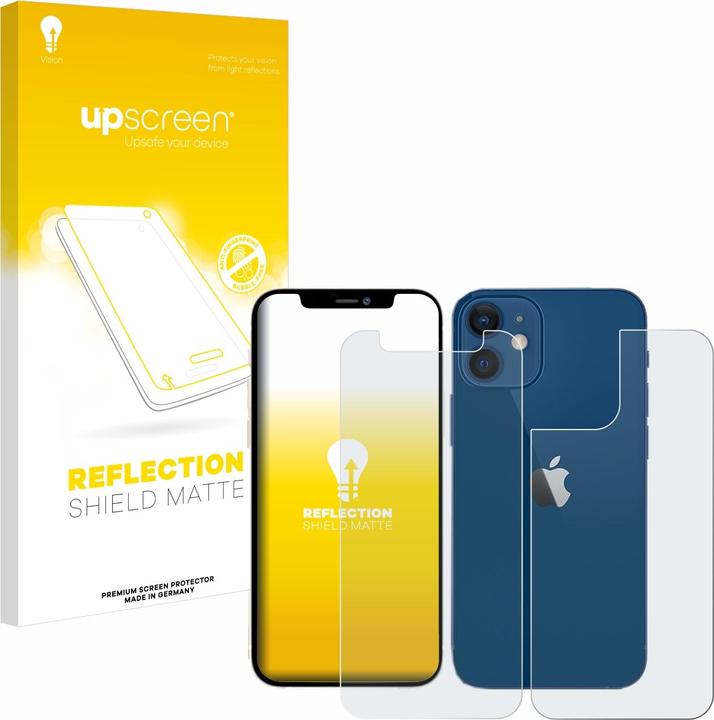Produktbild upscreen Reflection Shield Displayschutz Matt (1 Stk., Apple iPhone 12 mini)
