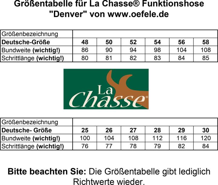 Produktbild La Chasse Stretch-Funktionshose "Denver" Jagdhose Herren oliv/braun Jägerhose Stretchhose für die J