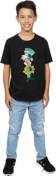 Produktbild Disney Jungen Alice im Wunderland Mad Hatter Klassisches TShirt (152, 158)