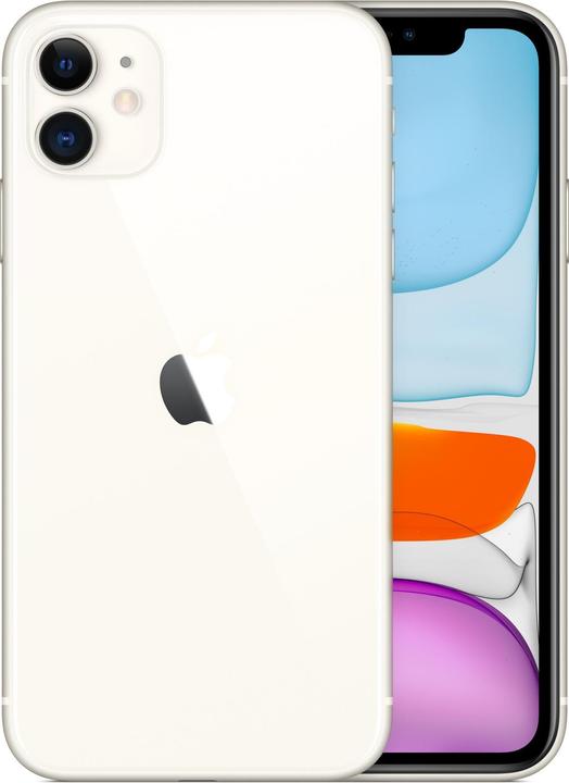Forza Refurbished iPhone 11 (128 GB, Weiss, 6.10", 12 Mpx, C / Gut)