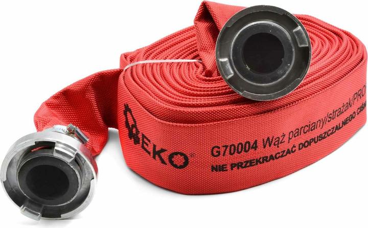 GEKO TUBO ACQUA 2 pollici x 20 m FUOCO PESANTE, 8 BAR (20 m)