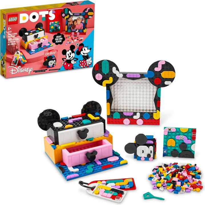 Produktbild LEGO Micky und Minnie Kreativbox zum Schulanfang (41964, LEGO Dots)