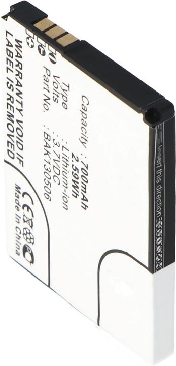 Immagine prodotto AccuCell Batteria AVM Fritz Fon M2, Fritz! Fon M2, FRITZ!FON C4, BAK130506, Fritz!Fon M2