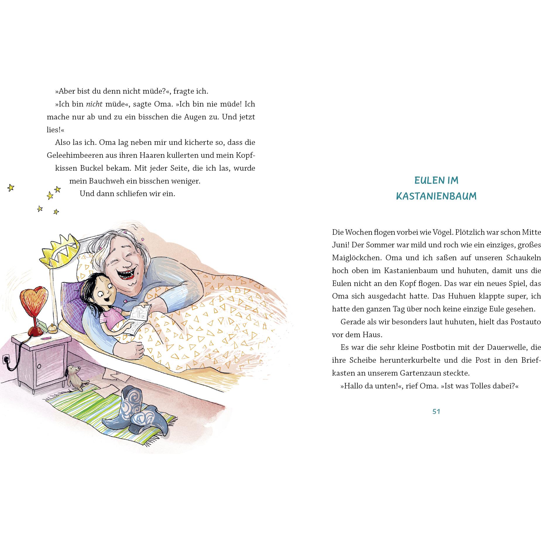 Thumbnail - Lisbet und Oma kommen in die Schule, Kinderbücher von Emma Karinsdotter