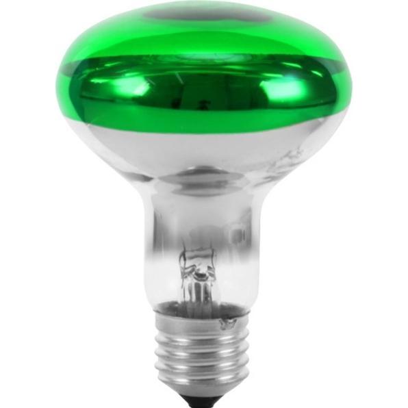 Thumbnail - Omnilux R80 230V/60W E-27 grün (60 W, E27), Lichttechnik Leuchtmittel