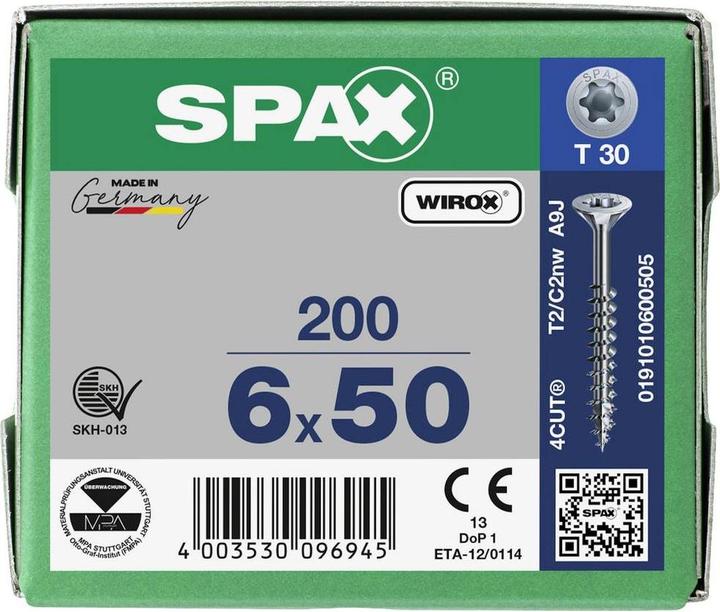 Produktbild Spax Spanplattenschrauben (200 Schrauben pro Stück)