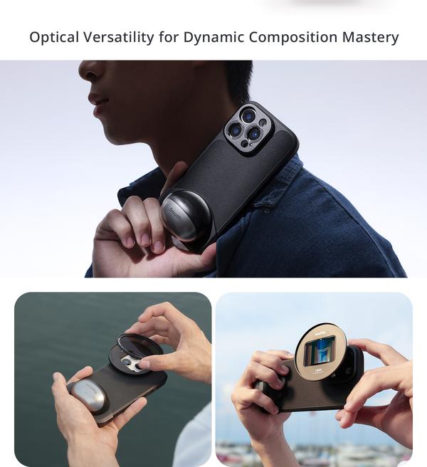 Actual product image SmallRig 4987 FilMov Lightweight Photography Case Kit for iPhone 16 Pro Max 4987 (Cage)