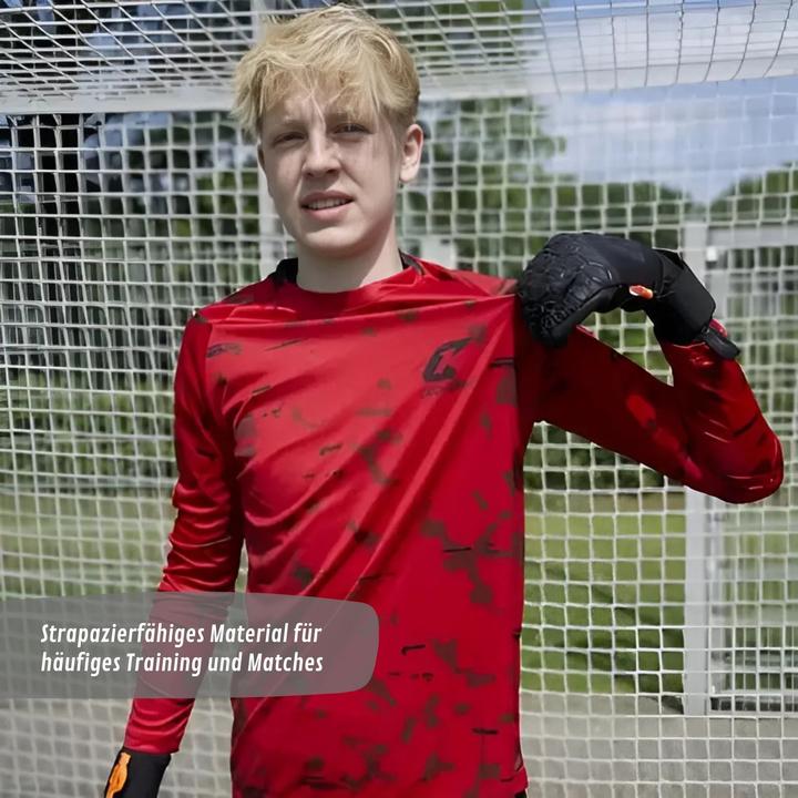 Immagine prodotto Catch & Keep Trikot Red Camou Protection Torwarttrikot Gr. M Fussball Shirt (M)