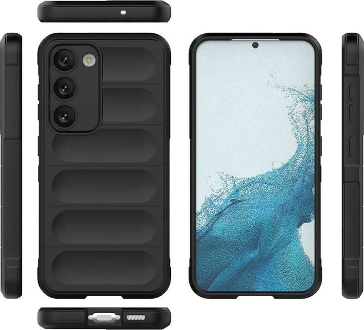 Produktbild Hurtel Magic Shield Case für Samsung Galaxy S23+ flexible gepanzerte Hülle schwarz (Samsung Galaxy S23+)