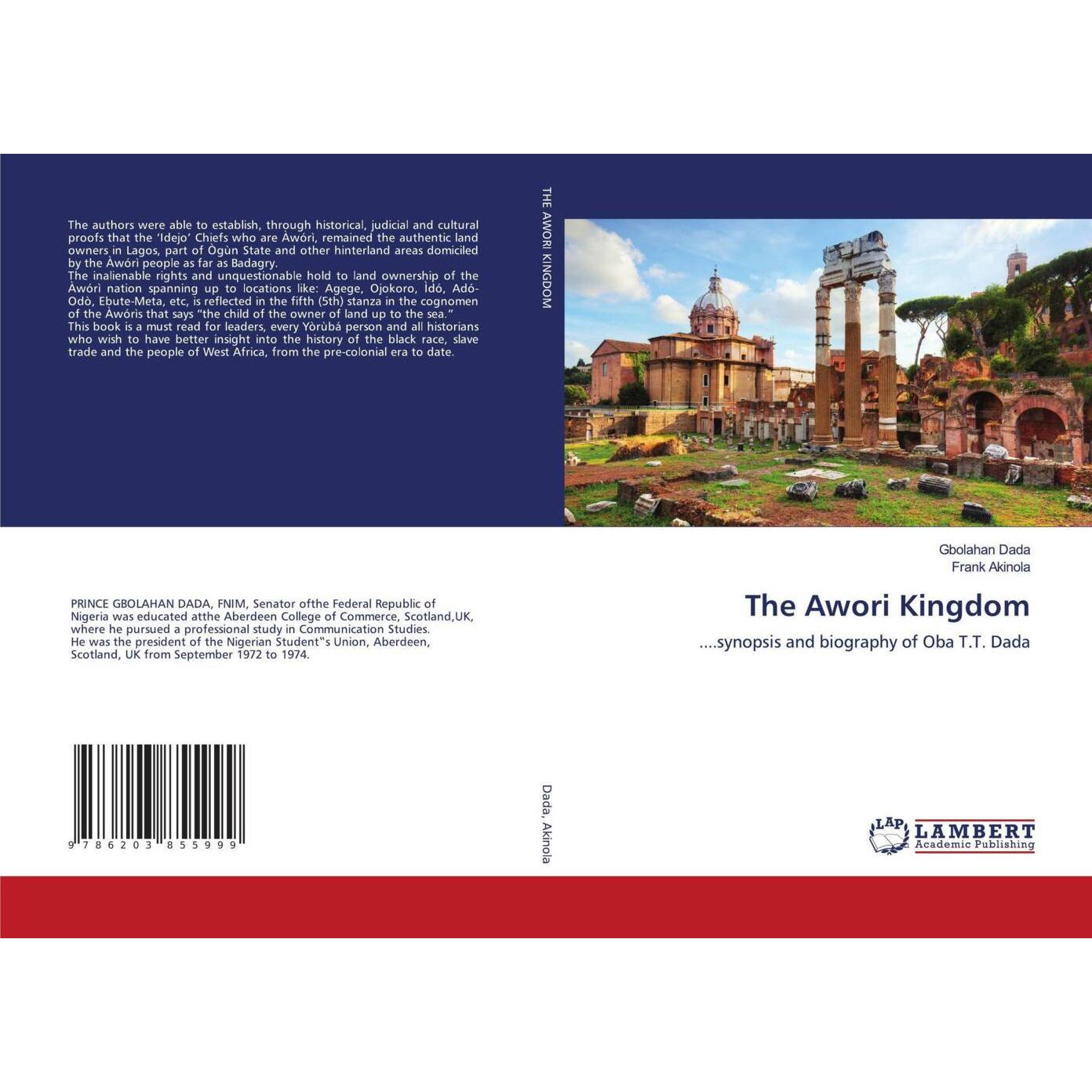 The Awori Kingdom, Fachbücher von Gbolahan Dada, Frank Akinola