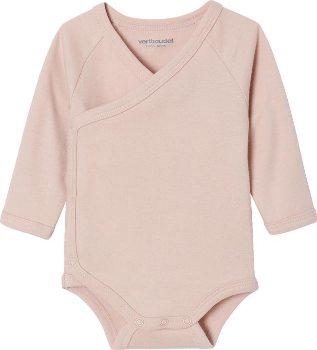 Actual product image Vertbaudet Bio-Kollektion: Baby-Set aus Samt-Strampler & 2 Bodys (86)