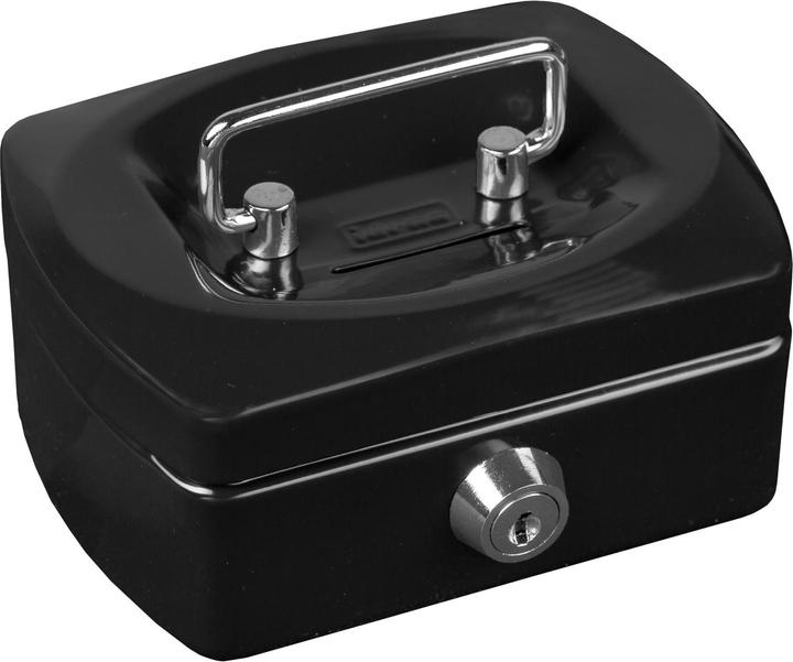 Idena Geldkist Mini 125x95x60mm, zwart