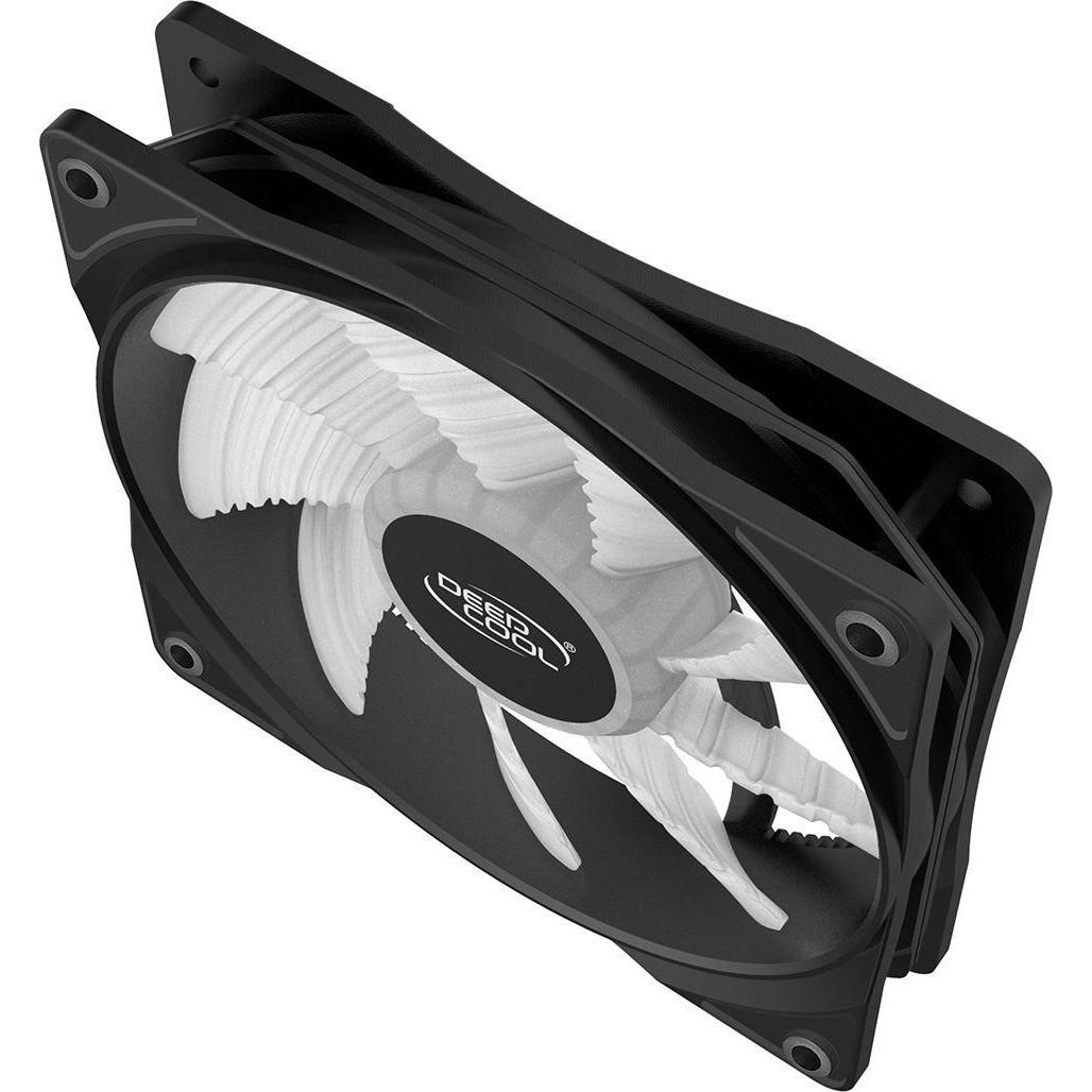 Thumbnail - Deepcool Case Fans - RF 120 B (120 mm, 1 x), PC Lüfter, Schwarz, Transparent