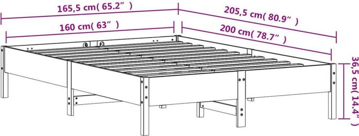 Produktbild vidaXL Iseabal (160 x 200 cm)