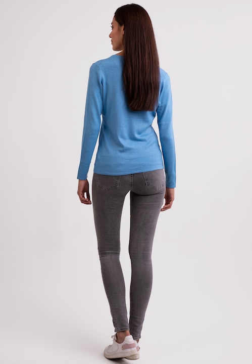 Image du produit Cash-Mere Seide Kaschmir V-Ausschnitt Pullover (XS)