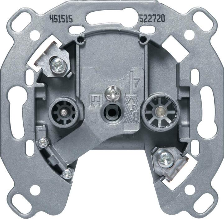 Produktbild Berker Antennensteckdose Schleife TV/R 13dB 75 Ohm mit Schraubanschluss. (Antennendose)