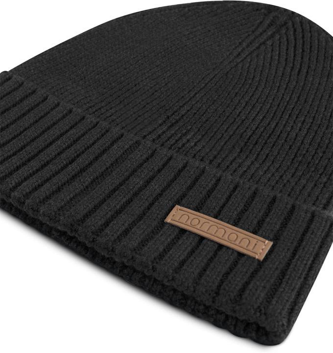 Produktbild Normani Merinowoll-Mütze glatt Yuma (One Size)
