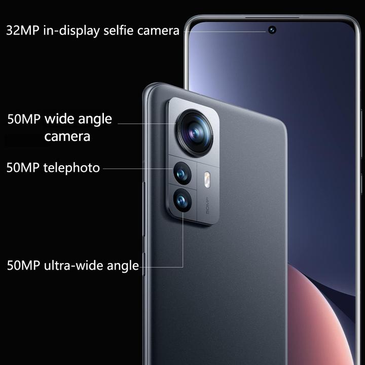 Actual product image Xiaomi 12 Pro 5G 12/256GB DS Gray (256 GB, Grey, 6.73", Dual SIM, 5G)