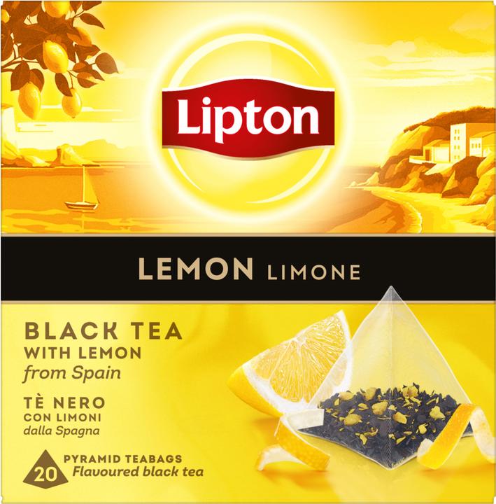 Immagine prodotto Lipton Tè nero con limone (34 g)