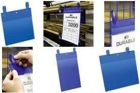Actual product image Durable Grid box pocket with flap A5 landscape (A5, Across, 50 Piece)