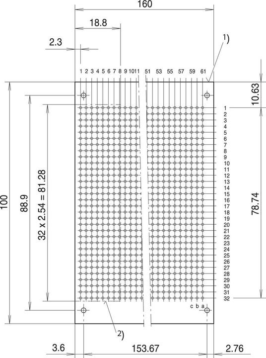 Immagine prodotto Schroff LED singolo, design corto, x 3,2 mm - DIODO LUCE 3,2 GE 2MA 1.EB.