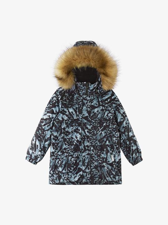 Actual product image Reima Winter jacket black/small patterned (110)