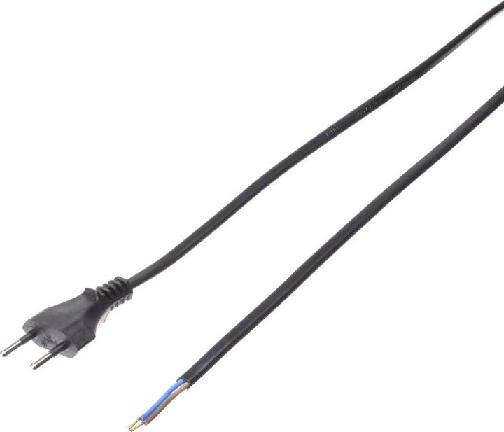 Actual product image Max Hauri TDF mains cable H05VVH2-F2X1.0 type 11 (5 m)
