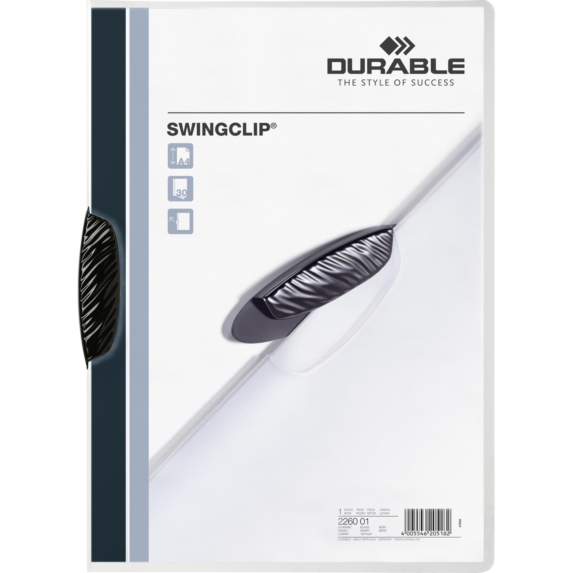 Durable, Mappe, Klemmhefter SWINGCLIP (A4, 1 x)