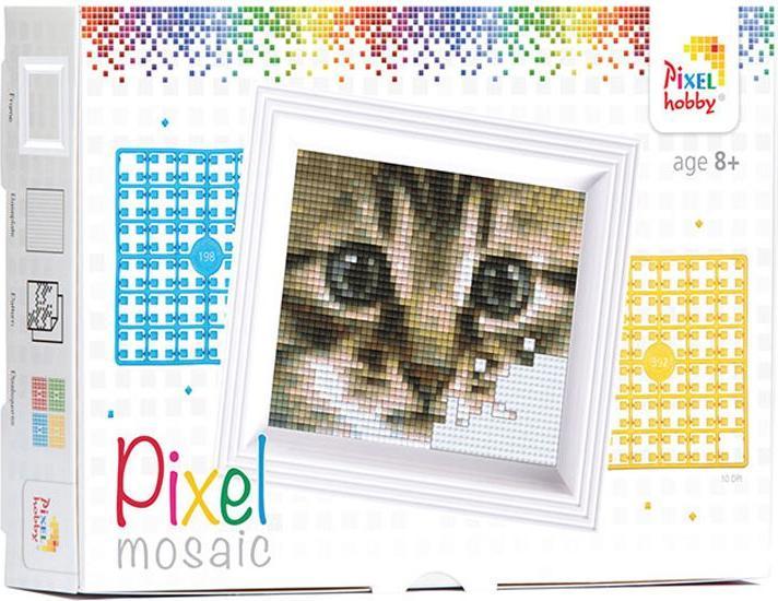 Image du produit Magni Pixel Mosaic Chat dans un emballage cadeau