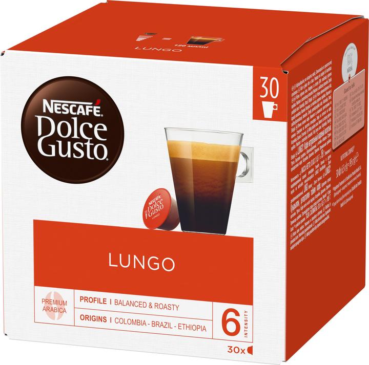 Nescafé Dolce Gusto Lungo (30 x Port.)