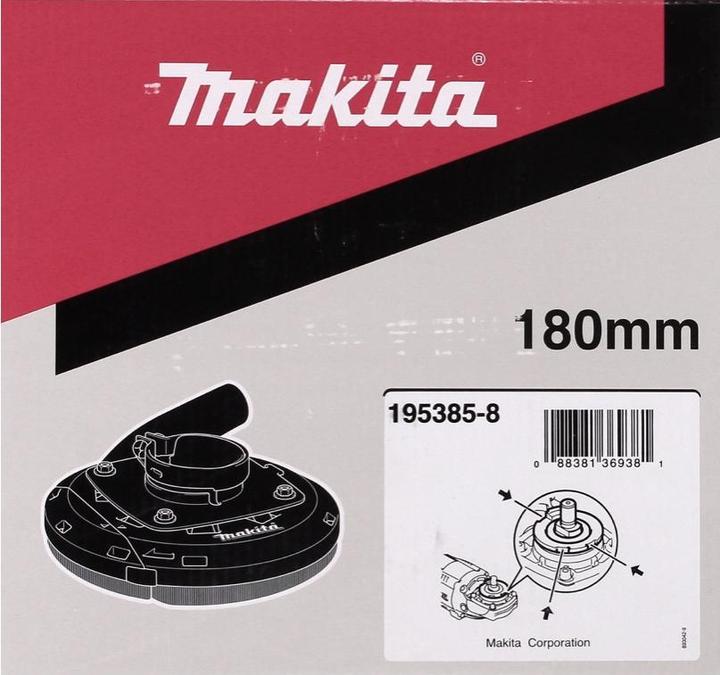 Image du produit Makita Capot d'aspiration 180 mm Ébauche 1