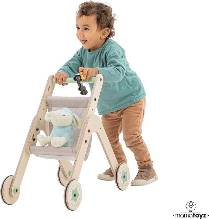 Produktbild MamaToyz Trio-Kinderwagen für die ersten Schritte
