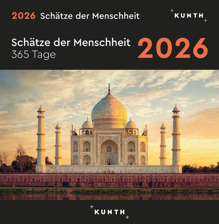 Produktbild Schätze der Menschheit - 365-Tage-Abreisskalender 2026