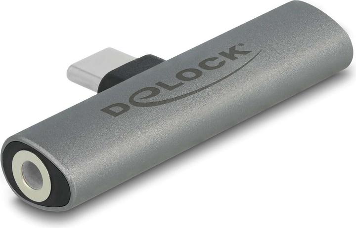 Image du produit Delock USB Type-C vers prise jack et USB Type-C (USB-C, Jack 3.5mm, USB-C)