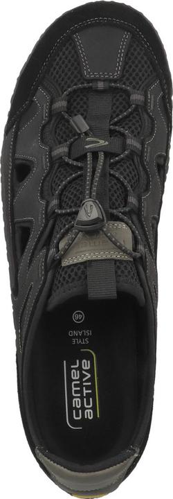 Actual product image Camel Active Sneaker split/textile SCHWARZ (45)