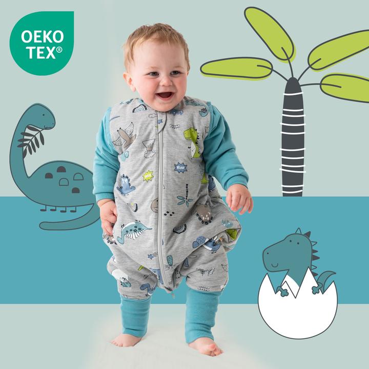 Actual product image Schlummersack Sleeping Bag with Feet & Foldable Feet Covers - 2.5 TOG (80 cm, 2.5 TOG, All-season)