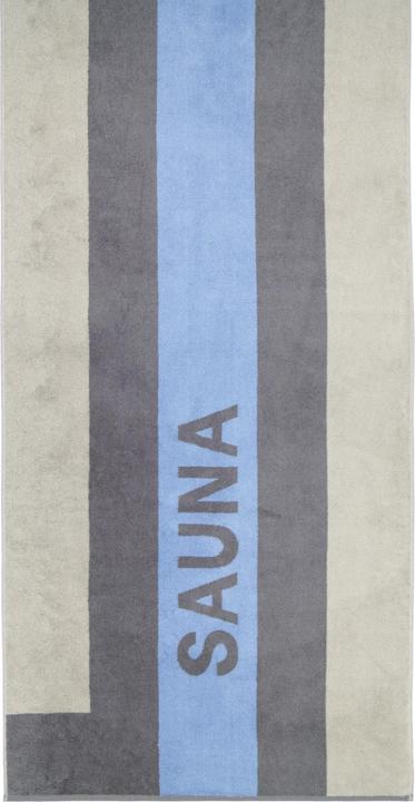Actual product image Cawö Sauna towel sauna 80 x 200 cm, Sky (80 x 200 cm)