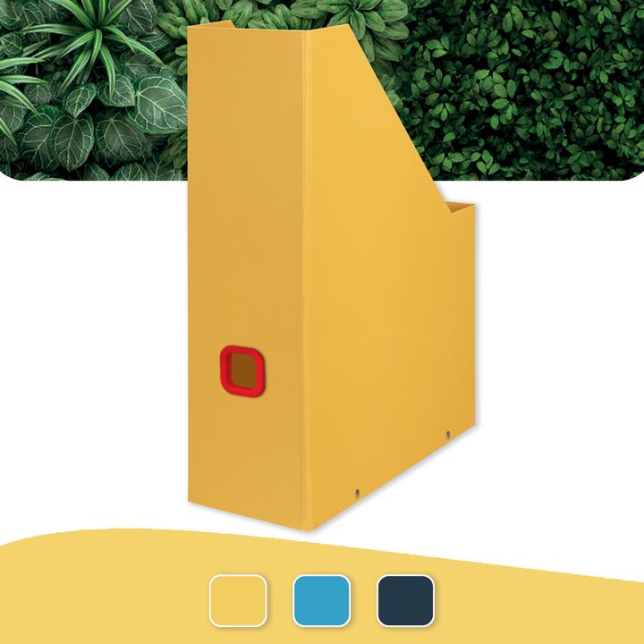 Actual product image Leitz Click & Store Cosy magazine file, A4, hardboard, yellow Hardboard with PP film, assembled by means (A4)