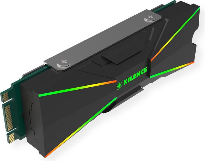 Productafbeelding Xilence M2SSD.B.ARGB Geheugenmodule Koeler Zwart 1 stuk(s)