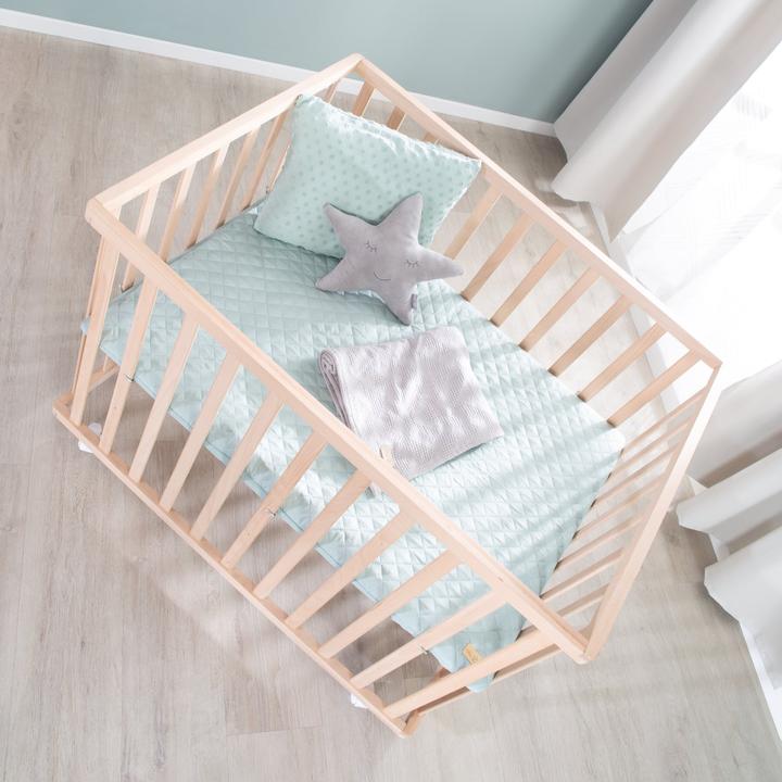 Produktbild Roba Laufgitter 100x75 Style Frosty green (73 cm, 98.50 cm)