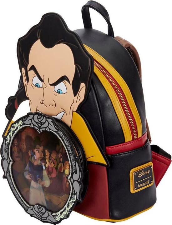 Actual product image Loungefly Disney Beauty and the Beast Villains Gaston Scene Rucksack 26cm