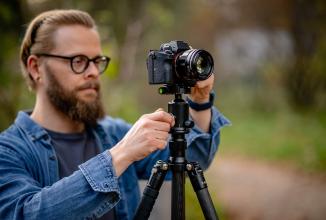 Actual product image Fotopro X 65C + FPH 62R Carbon