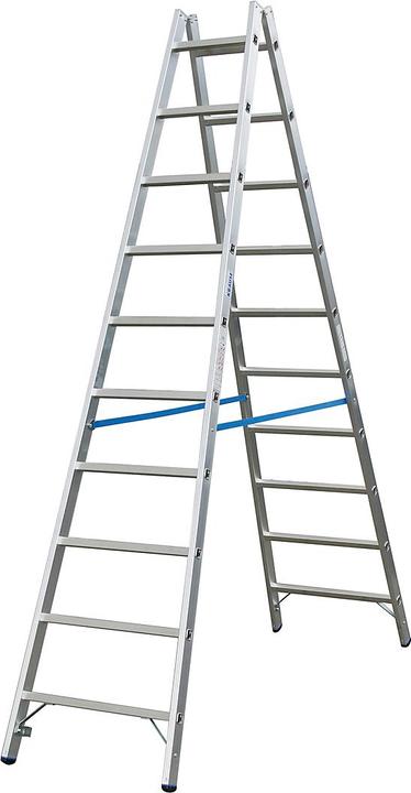 Produktbild Krause Sprossendoppelleiter, aus Aluminium (Stehleiter, 290 cm)