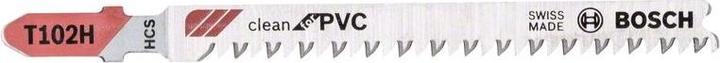Produktbild Bosch Professional Zubehör PRO Plastics PVC clean T102H Stichsägeblatt, 100 mm, 3-tlg.