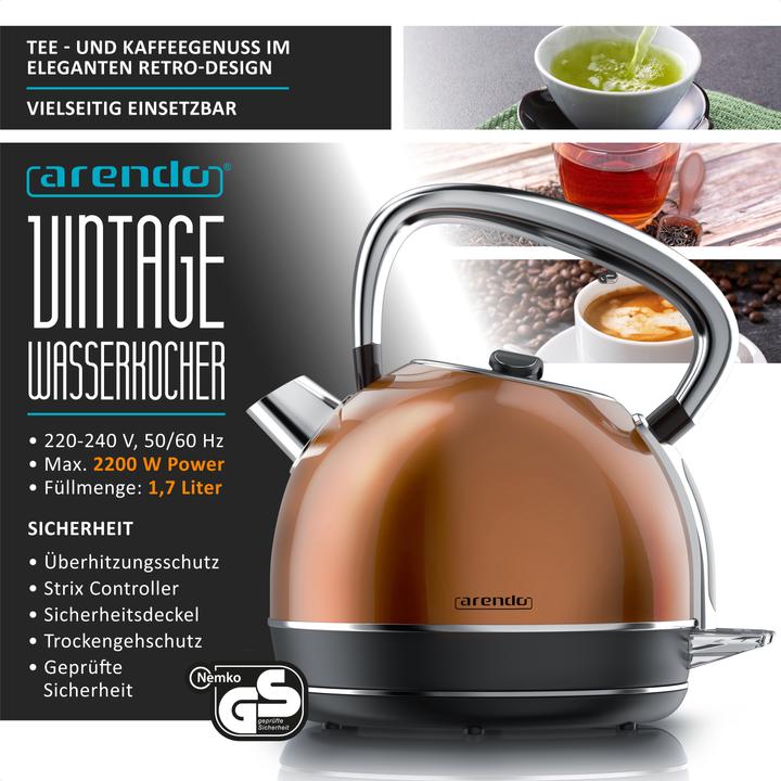 Image du produit Arendo Bouilloire électrique (1.70 l)