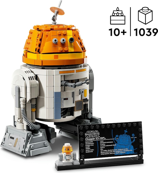 Actual product image LEGO Astromech droid Chopper (C1-10P) (75416, LEGO Star Wars)