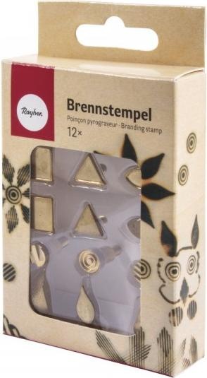 Produktbild Rayher Brennstempel für Brandmal-Kolben 12er Set
