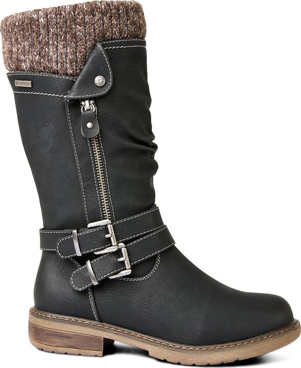 Image du produit Joe Browns Strap And Zip Detail Tan Long Boots (36)
