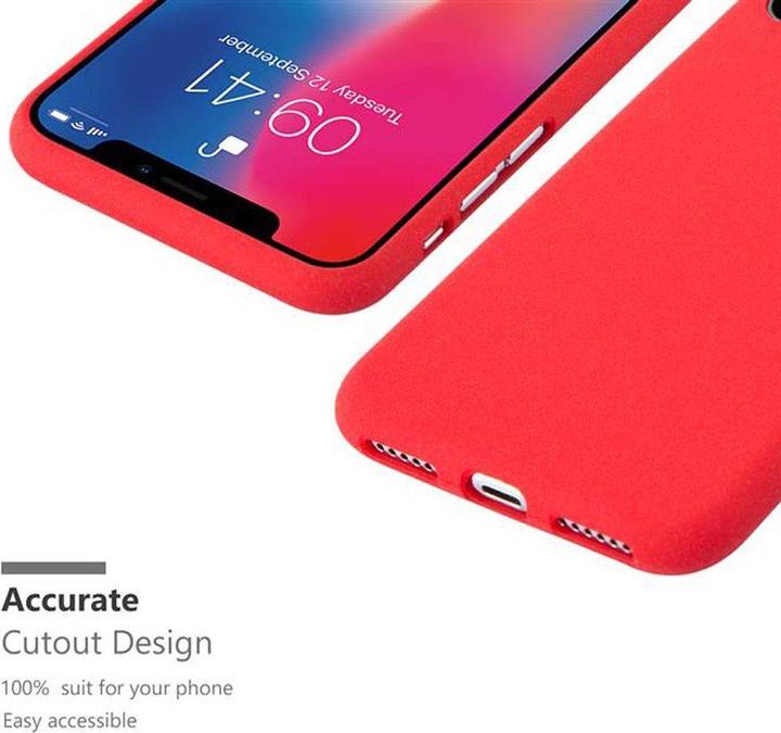 Actual product image Cadorabo TPU Frosted Cover (Apple iPhone X)